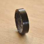 Rough wooden ring