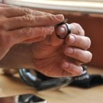 Shaping a wooden ring