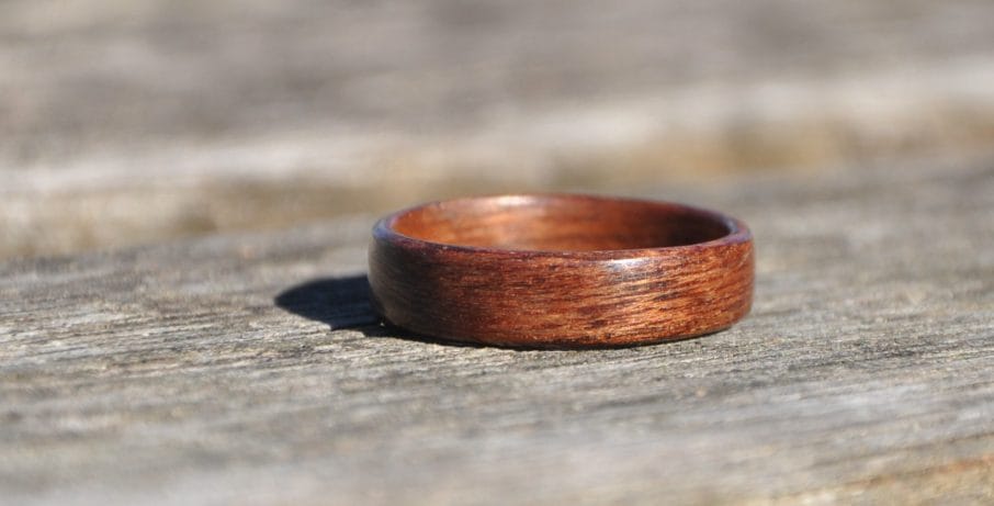 Silky Walnut wooden ring