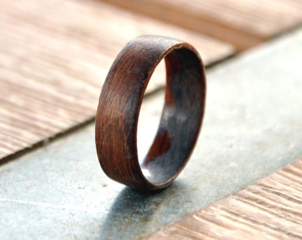 ring-after-3-years-of-wear Wooden ring durability