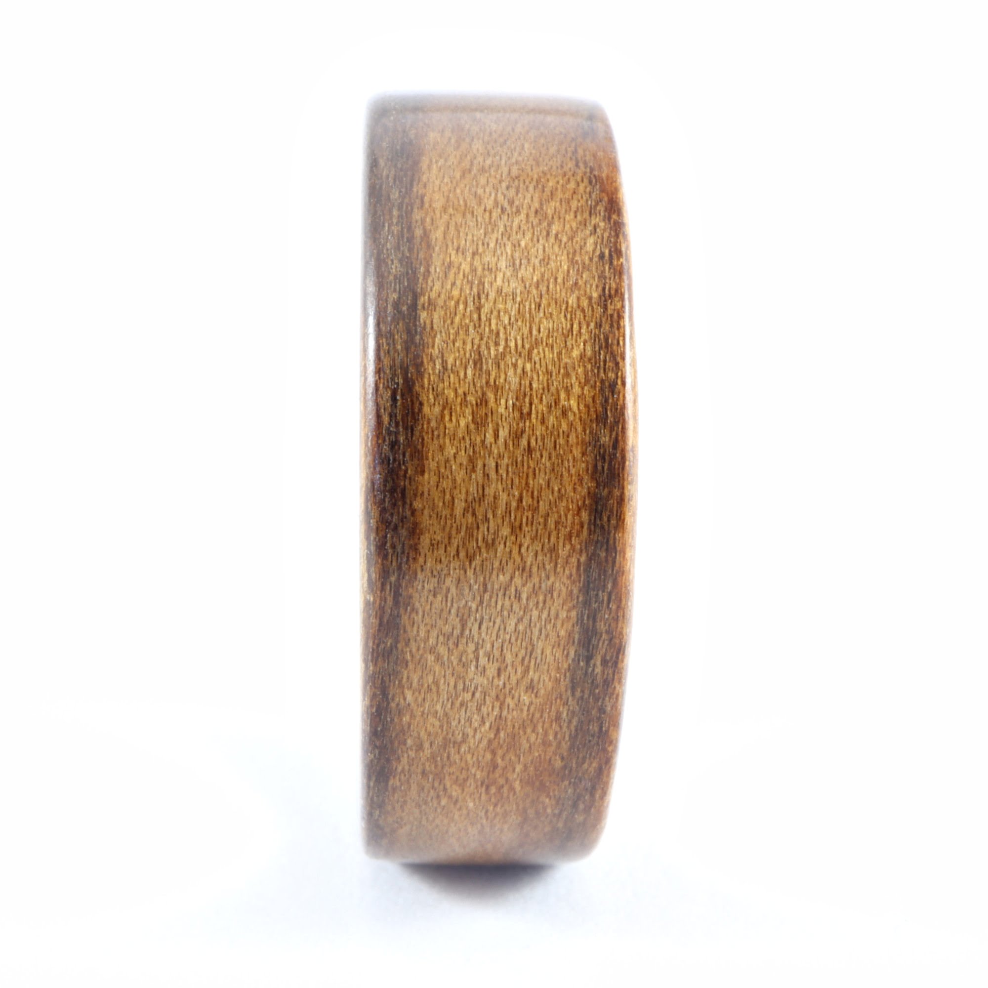 Black Heart Sassafras Wooden Ring Face