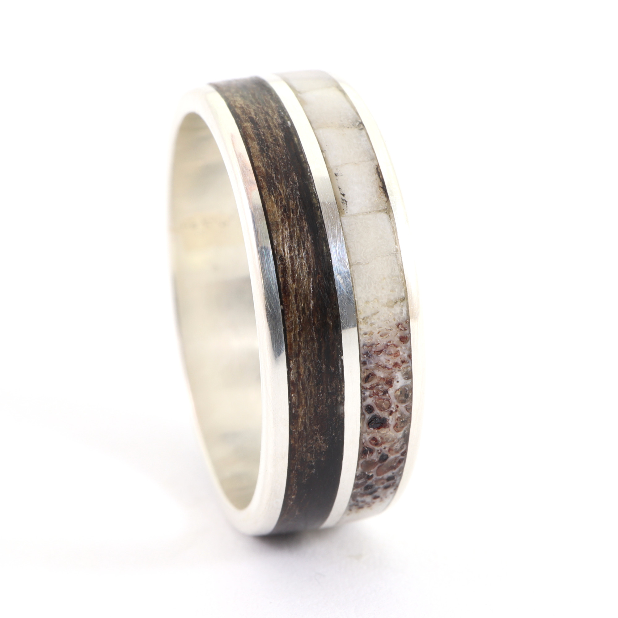 Silver Qld Walnut and Antler