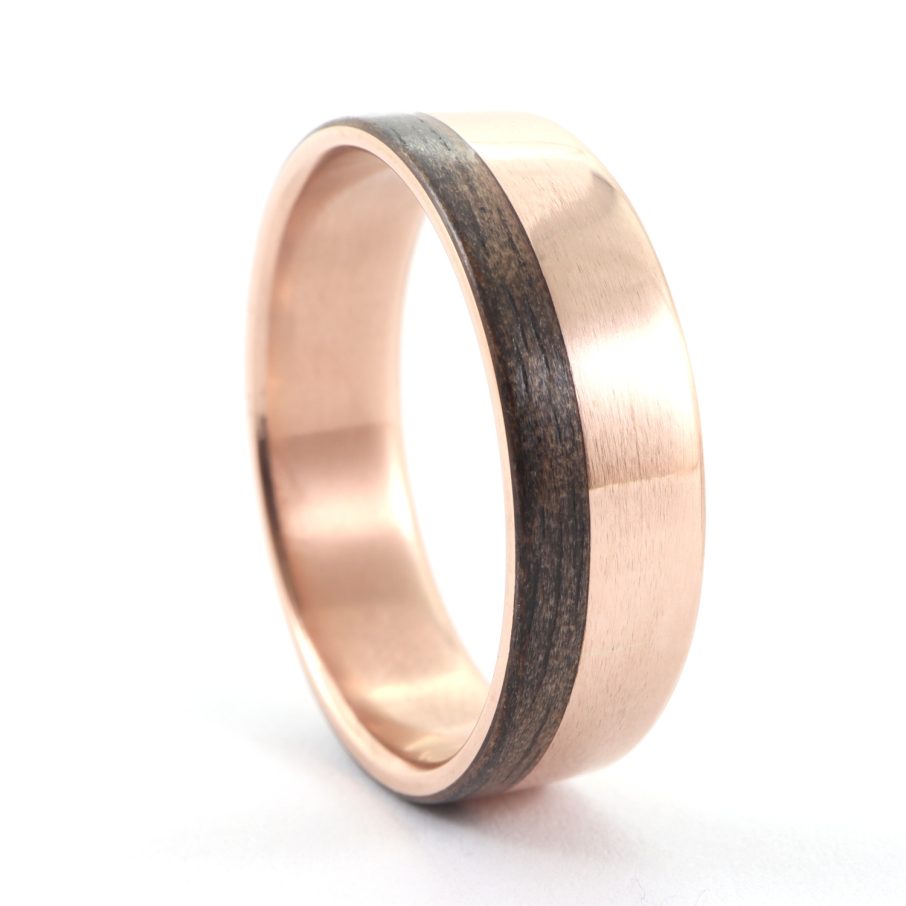 Rose Gold and American Walnut