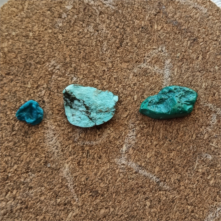 Rosewood Ring with Ocean Inlay — Chrysocolla, Turquoise, Malachite & Opal - Image 3